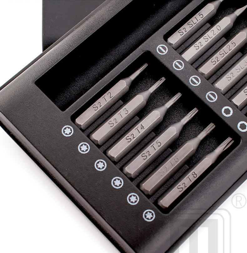 ชุดไขควง JIATEJIA ไขควงอเนกประสงค์ขนาดพกพา สำหรับซ่อมแว่นตา นาฬิกาและโทรศัพท์มือถือ Apple