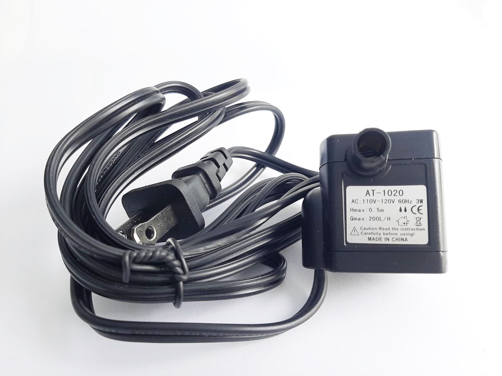 ปั๊มน้ำตู้ปลา ปั๊มดูดปุ๋ย 110VAC รุ่น AT-1020