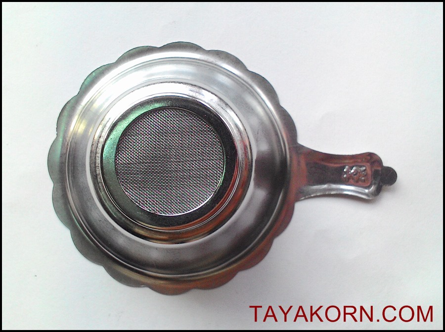 ขายส่งที่กรองชาสแตนเลสขอบดอกไม้ Stainless Steel Strainer FL0506