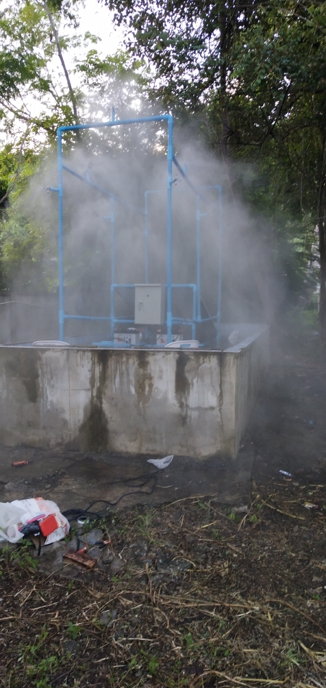 05-MSP-13-BK MSP-13 หัวพ่นหมอก THAIWATER 5 ทิศทาง 0.6 มม.แบบเกลียวนอก สีดำ 1/2" ( ใช้ต่อกับ PVC 1/2" )