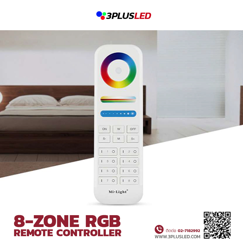 8-Zone RGB Remote Controller Mi-light