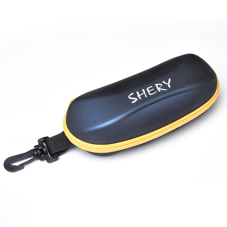 กล่องแว่นตา SHERY Glasses Box กล่องใส่แว่นตา ( แบบซิป ) เคสแว่นตากันกระแทรก กันน้ำ แถมฟรี!! ผ้าเช็ดแว่นไมโครไฟเบอร์