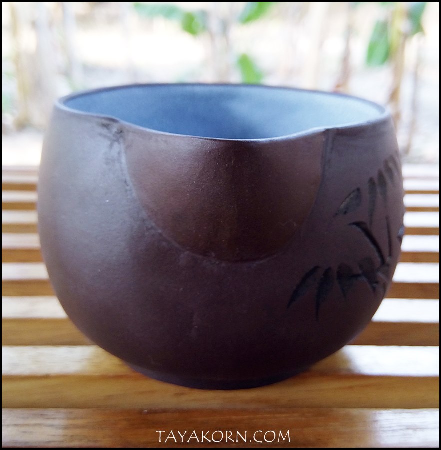 ถ้วยที่พักชามงคล 福 ดินเผาอี๋ชิง จื่อหนี 紫泥 TKTC-P2