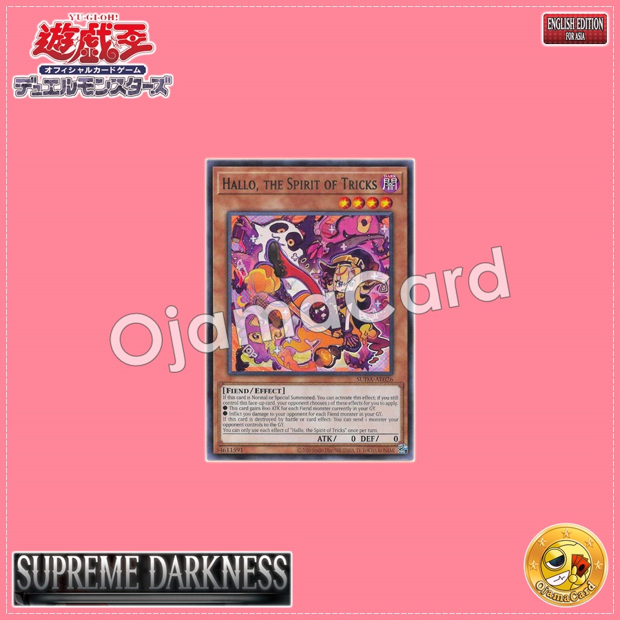 SUDA-AE026 : Hallo, the Spirit of Tricks / Hallo, the Great Spirit of Tricks (Rare)