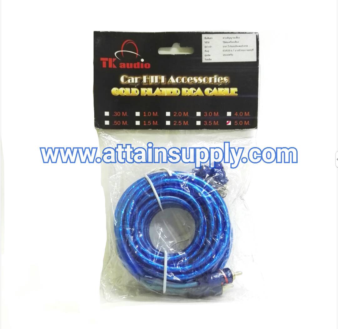 สายAUDIO-TKSOUNDน้ำเงิน/5M.
