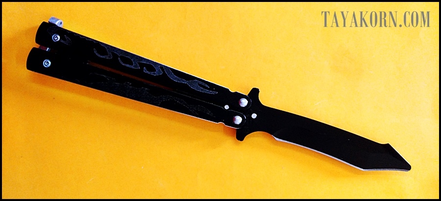 มีดซ้อมควงเดอะสกอร์เปี้ยนคิง THE SCORPION KING BALISONG TRAINER KNIFE TKBS-SK8TR