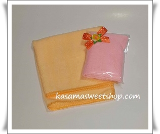 ผ้าขนหนูนาโนแพ็กถุงแก้ว