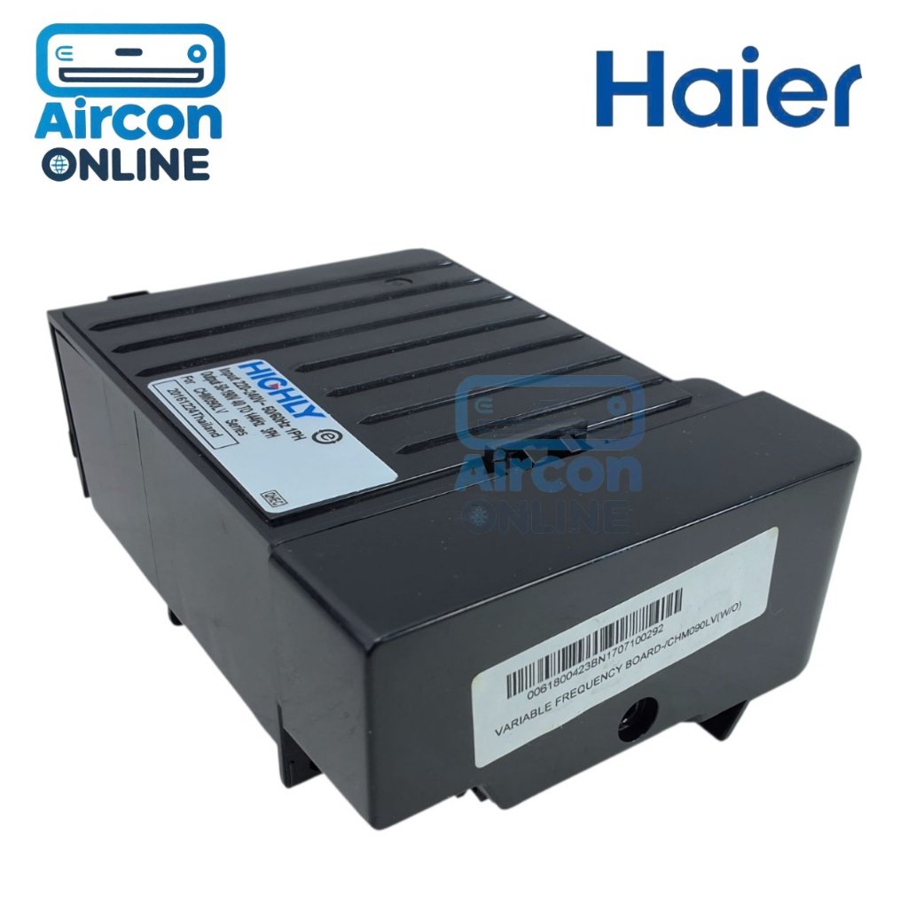 VARIABLE FREQUENCY / บอร์ดข้างคอมเพรสเซอร์ CHM090LV(W/O)2 ตู้เย็น HAIER รหัส 0061800423BN ใหม่ มือ 1