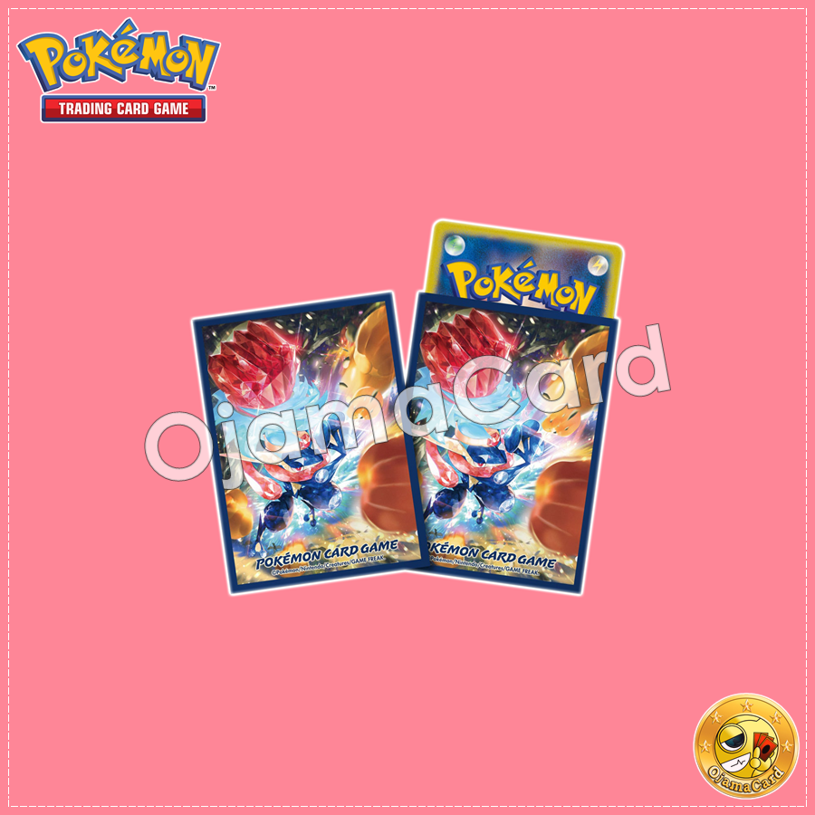Pokémon Card Game Deck Shield | Card Sleeves — Gekkouga ex | เก็คโคกะ ex (64ct)「1 Pack」