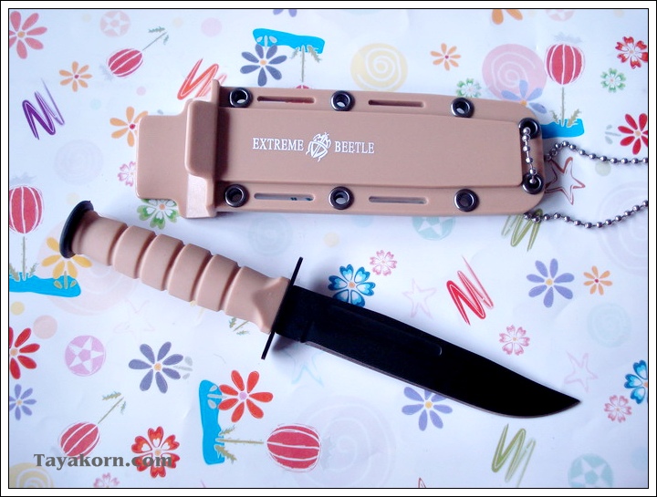 มีดปลายปืนห้อยคอ Beyonet Neck Knife TKFB 007US