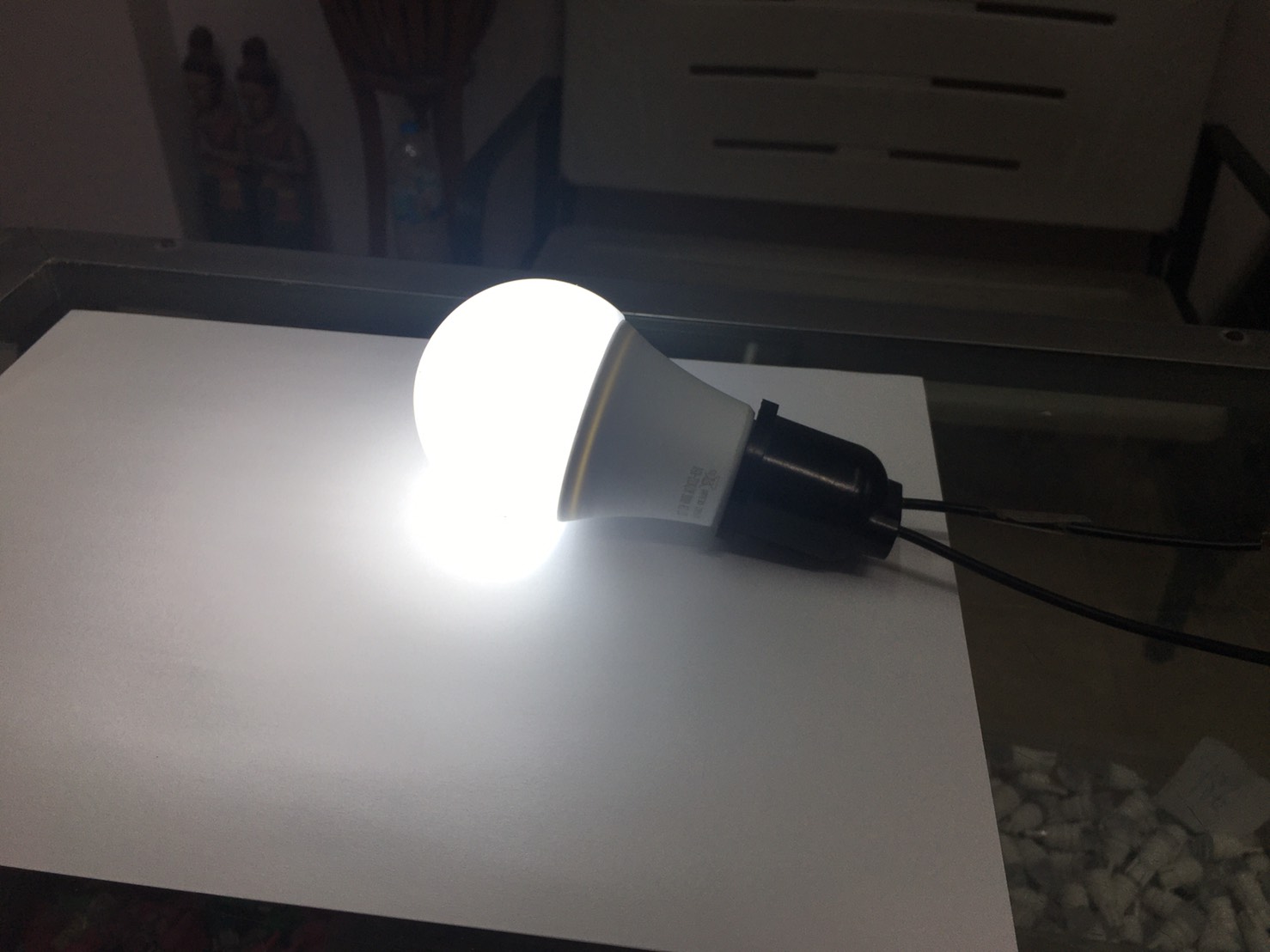 หลอดไฟ LED 12W 12V สีขาว