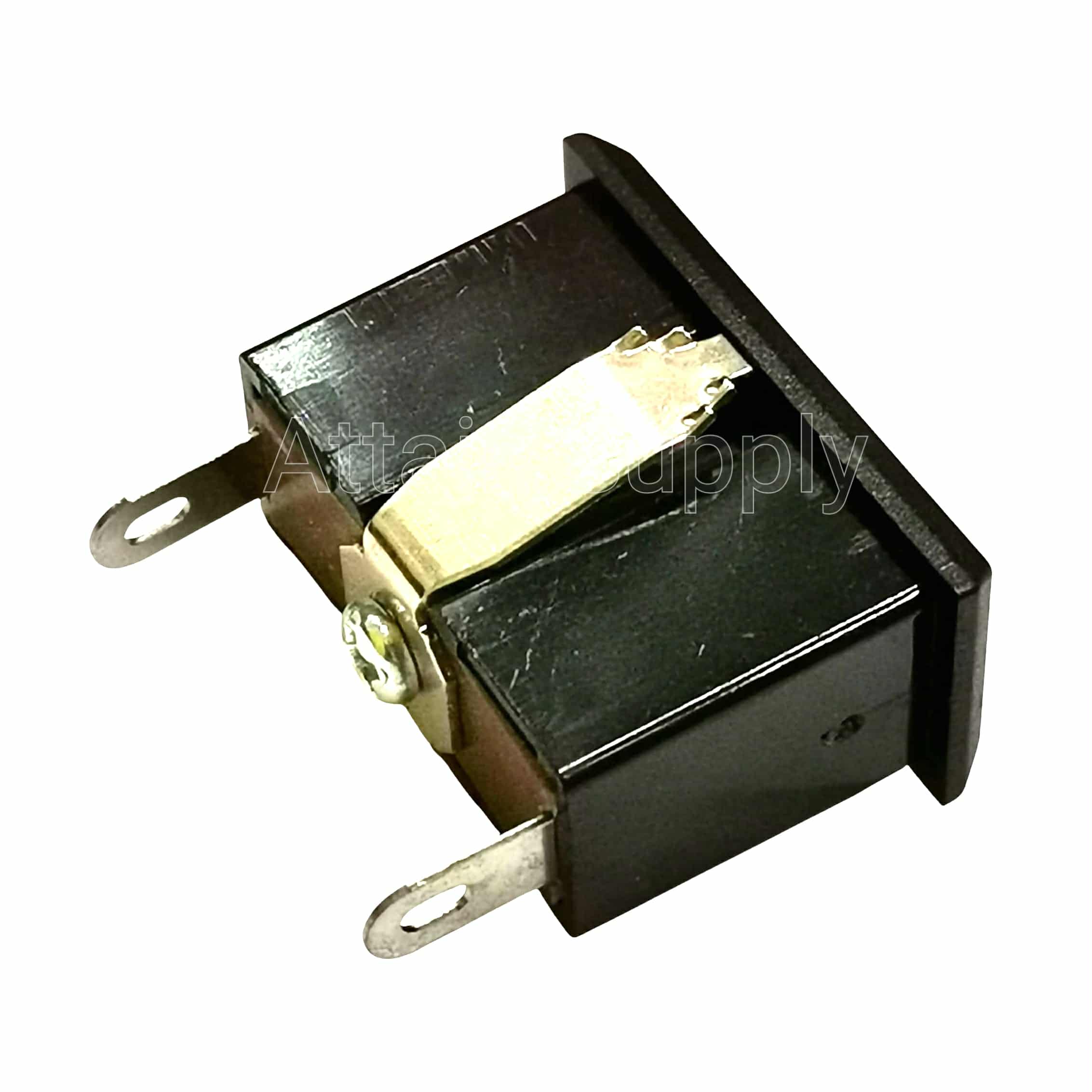 เต้ารับAC-2ขาแบน/กลม ขอบริมล็อคDCZ1A