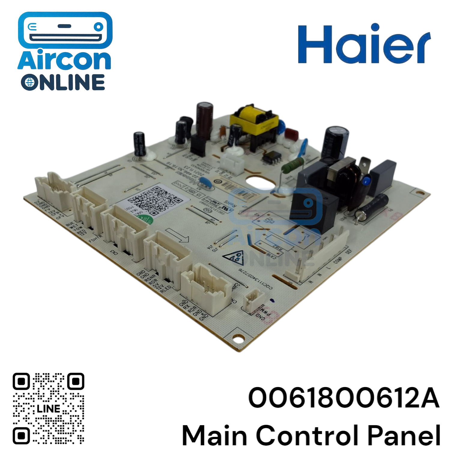 Main Control Panel ตู้เย็น Haier รหัส 0061800612A ของแท้ ใหม่ มือ 1