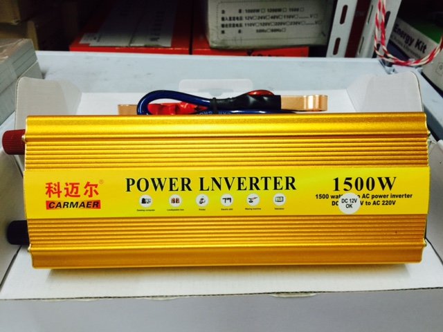 อินเวอร์เตอร์ ชนิด Modified 12V 220V 500W ( CARMAER )