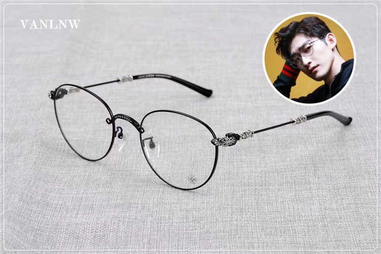 แว่นสายตา Chrome Heart BUBBA MBK 50-22 148 <ดำ>