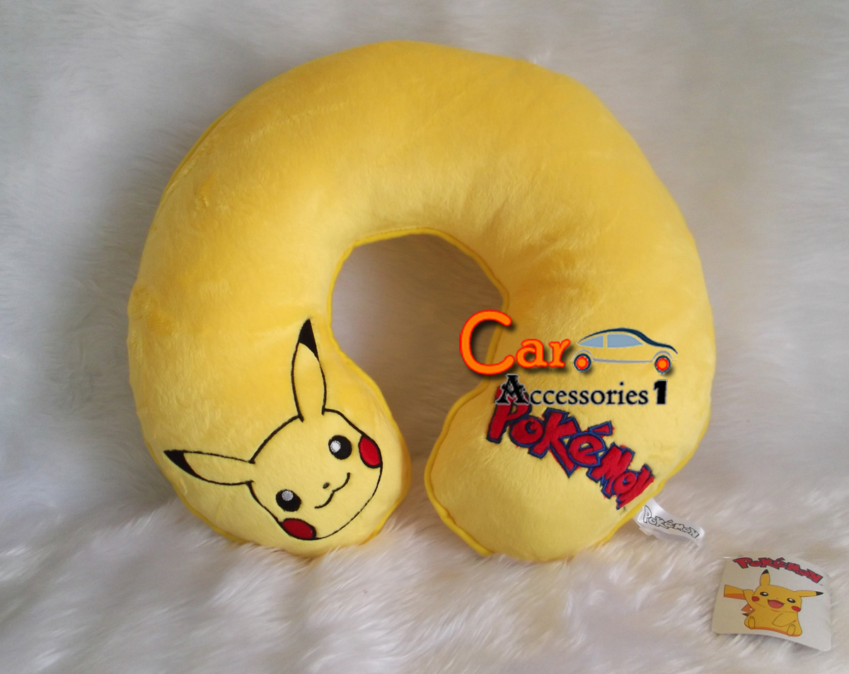 หมอนรองคอตัวยูโปเกม่อนคลาสสิคสีเหลือง Pokemon ลิขสิทธิ์แท้