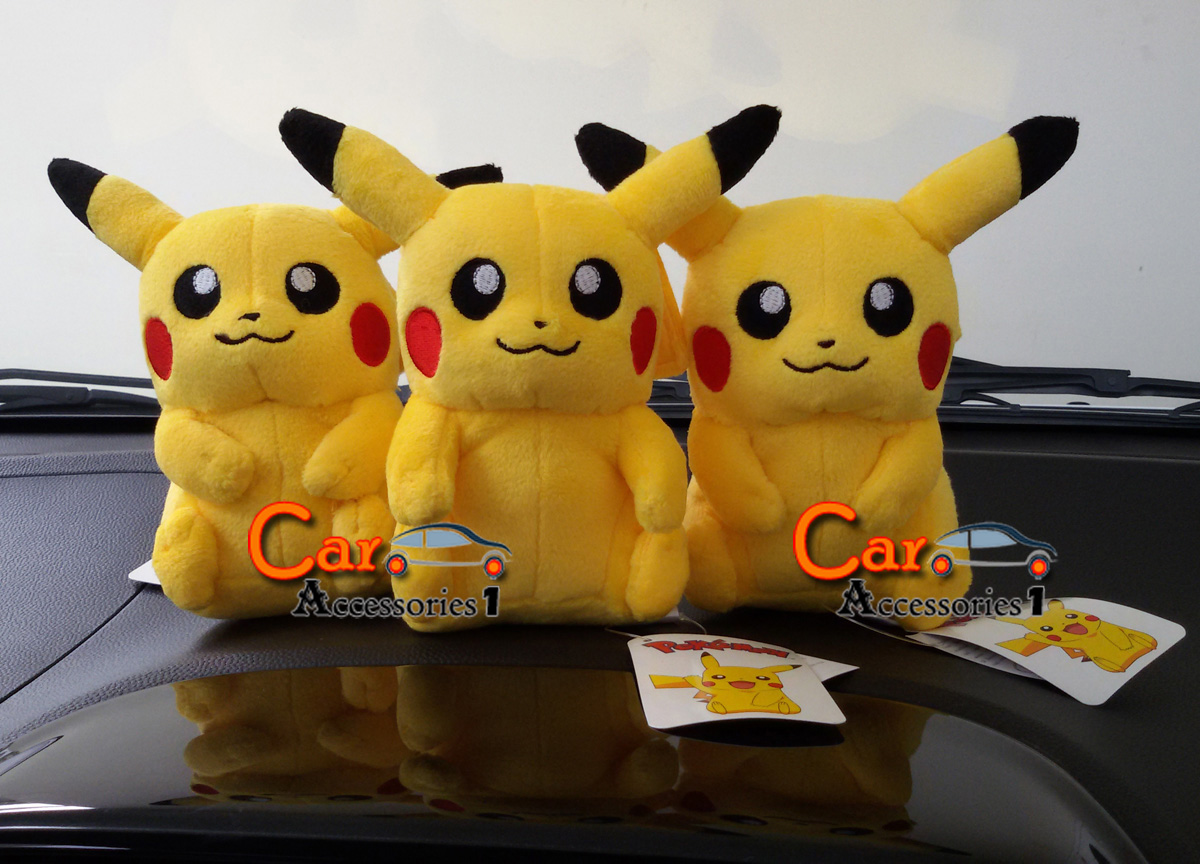 ตุ๊กตาโปเกม่อนนั่ง 6 นิ้ว เซ็ท 3 ชิ้น ลิขสิทธิ์แท้