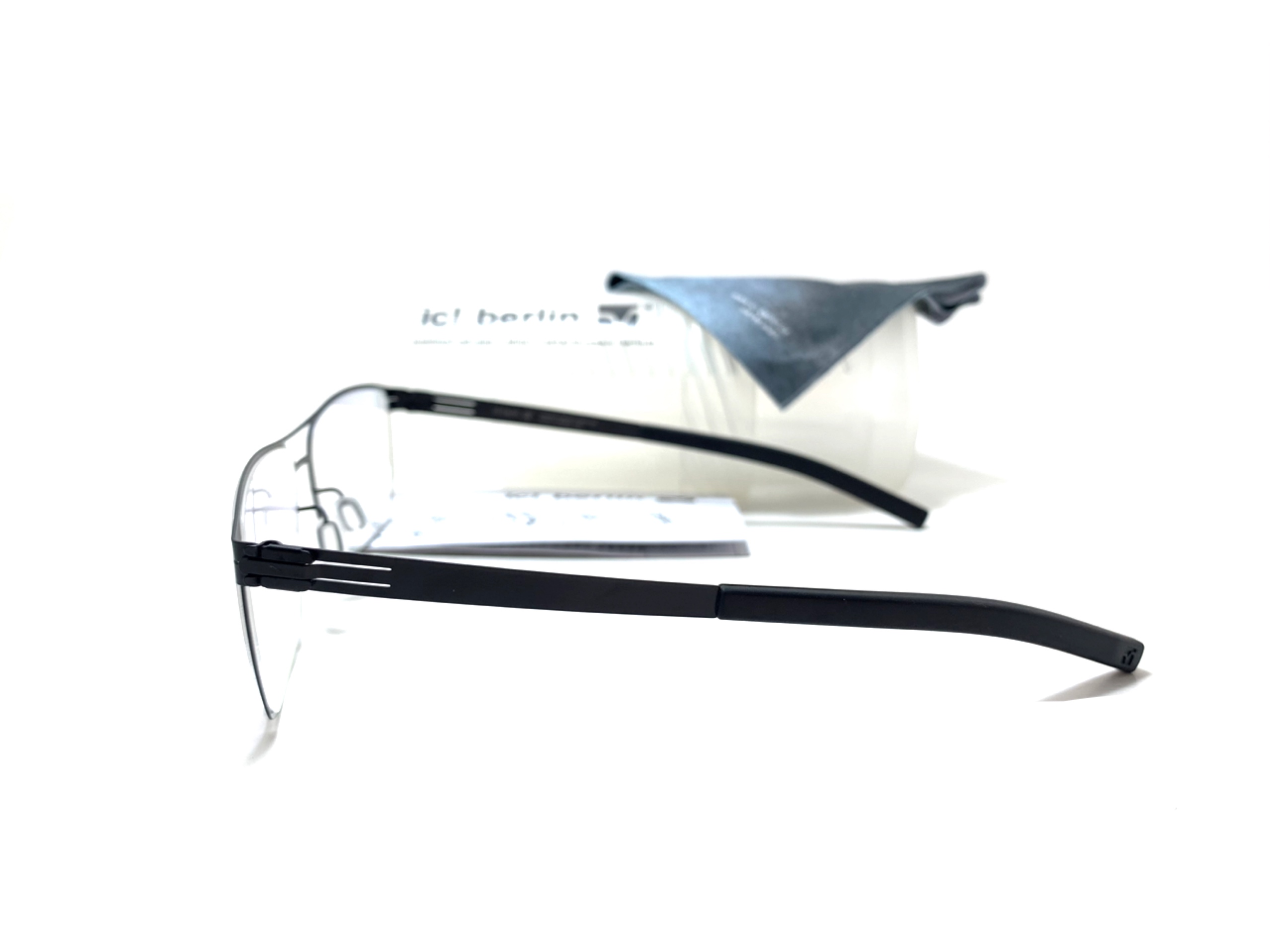 แว่นสายตา ic berlin model jana m. black 55-16 <ดำ>