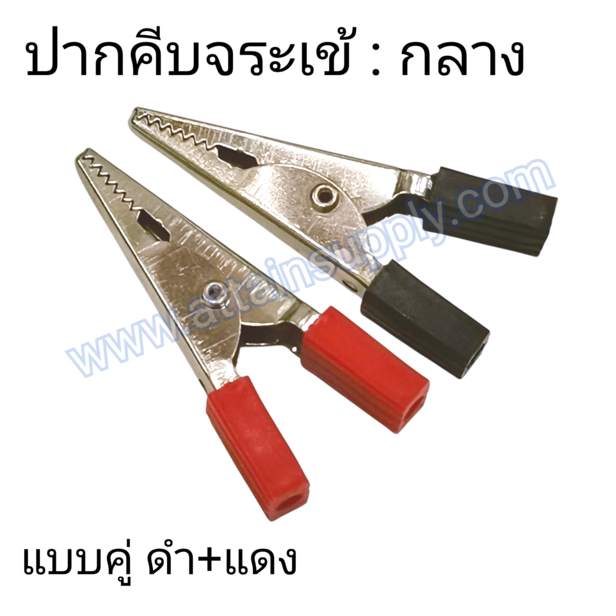 ปากคีบจระข้-กลาง (แบบคู่)