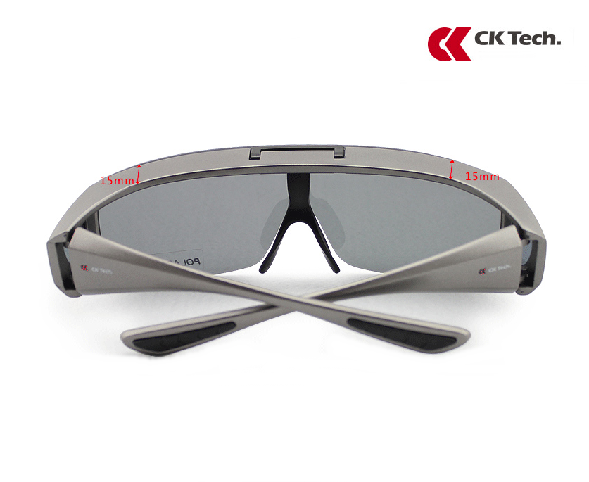 แว่นกันแดด CK Tech Sports Polarized Goggles Adjustbale รุ่น CKY-S865 เลนส์โพลาไรซ์ (แบบหมุนได้)