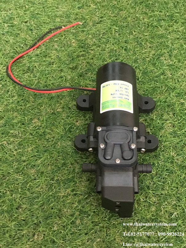 ปั๊มน้ำ DC24 โวลต์ GREEN-04 8 บาร์ ( GREEN PUMP )