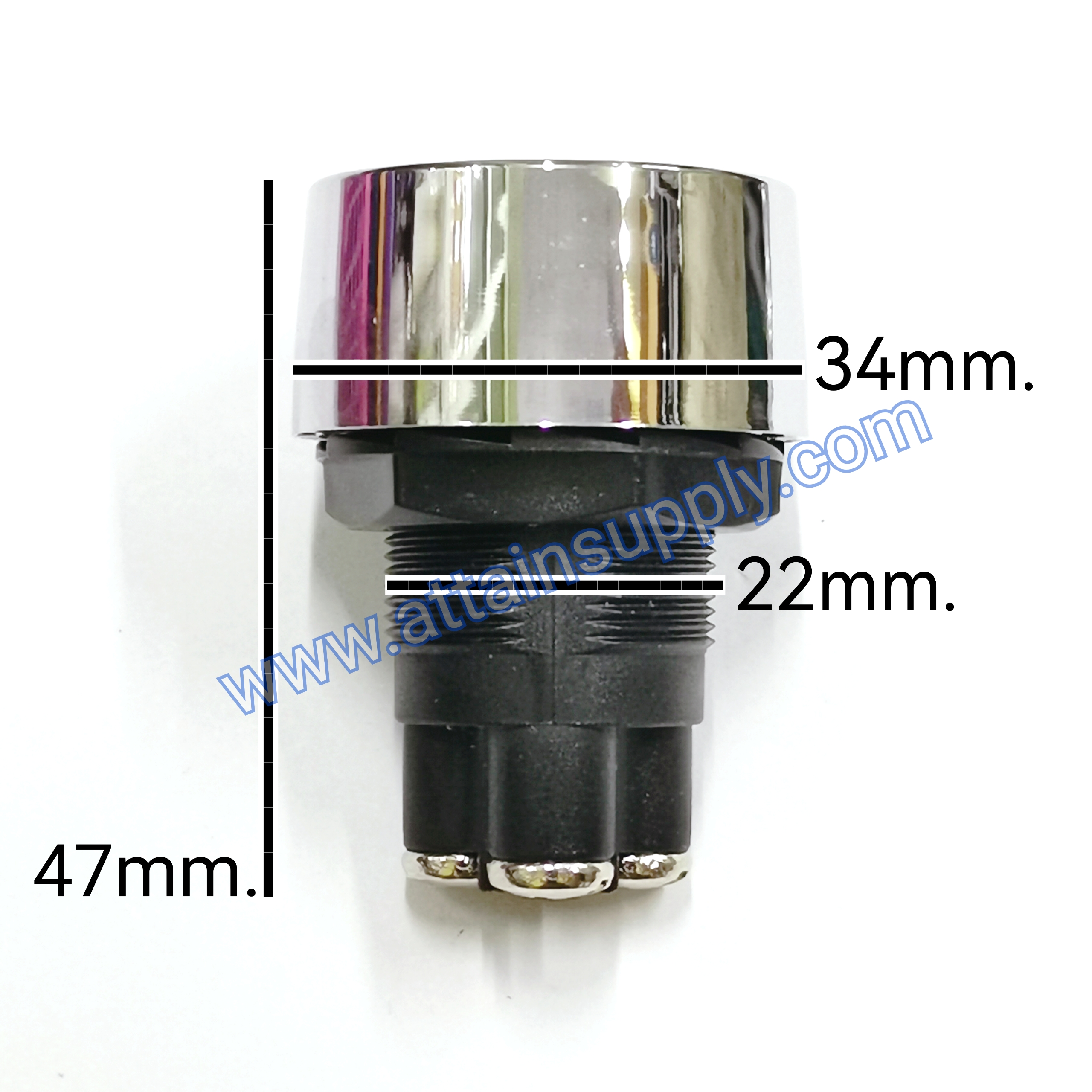 สวิทช์ปุ่มกดสตาร์ท ENGINE START/สีแดง*เกรดดี