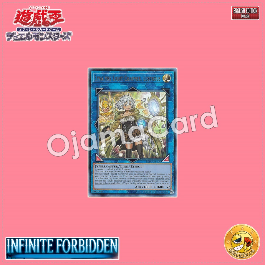 INFO-AE106 : Lyna the Light Charmer, Lustrous / Lyna the Lustrous Light Spirit Charmer (Ultra Rare)