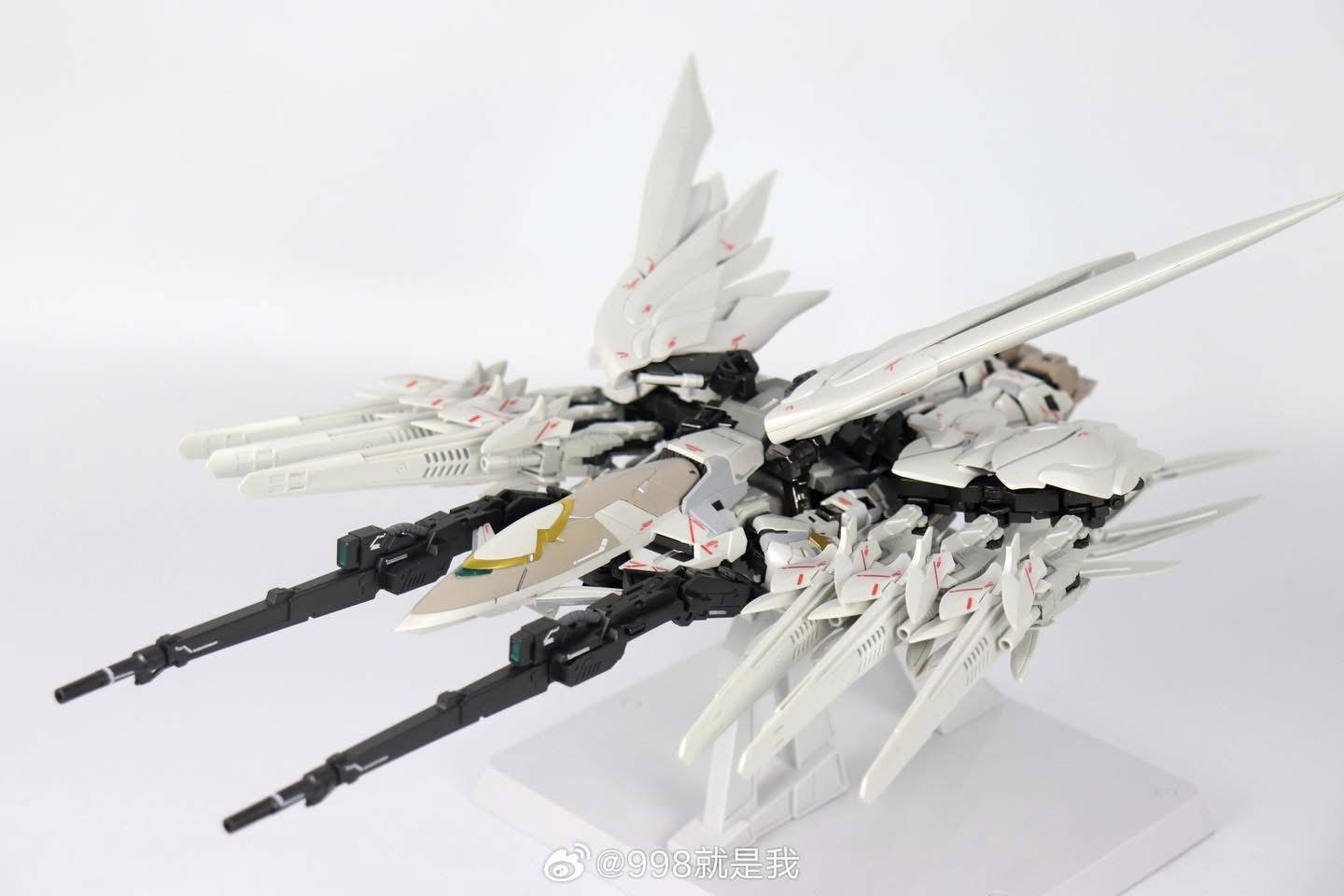 MG 1/100 Wing Show White Prelude Alloy Frame (8827) [Daban]