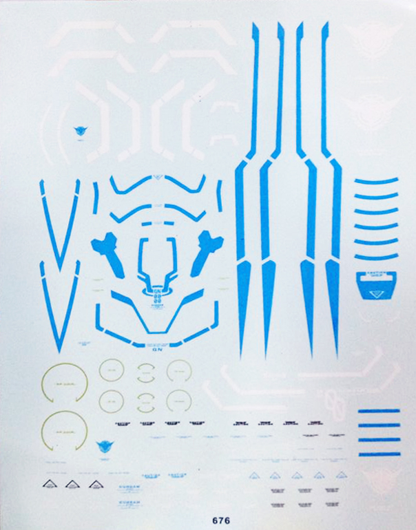 Decal MG OO Raiser