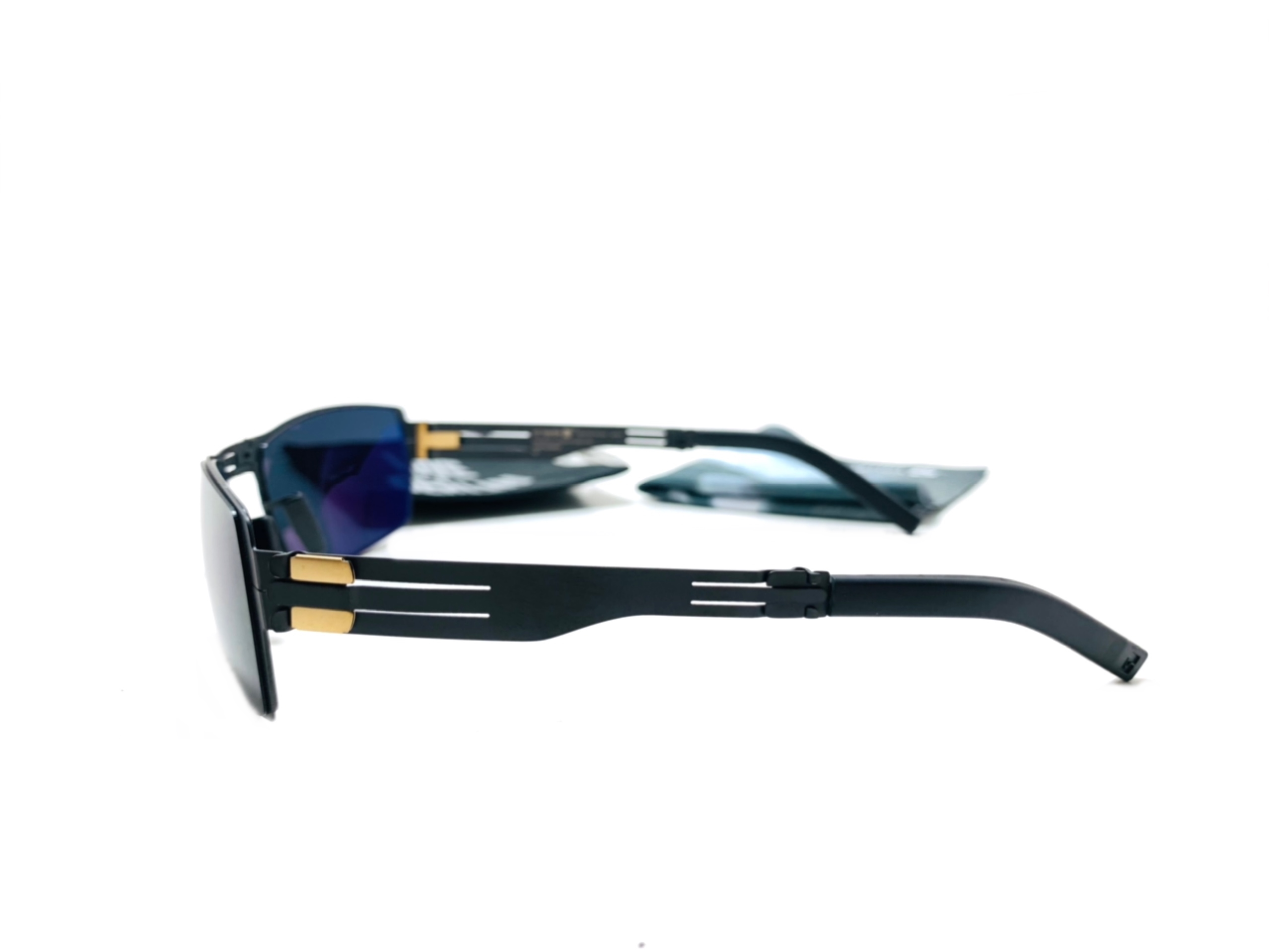 แว่นกันแดด ic berlin model neutron star black 57-19 แว่นกันแดดพับได้ <ดำ>