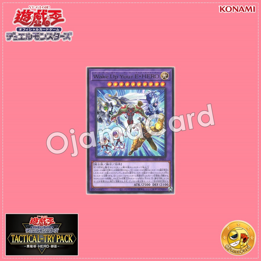 TTP1-JP043 : Wake Up Your Elemental HERO (Rare)