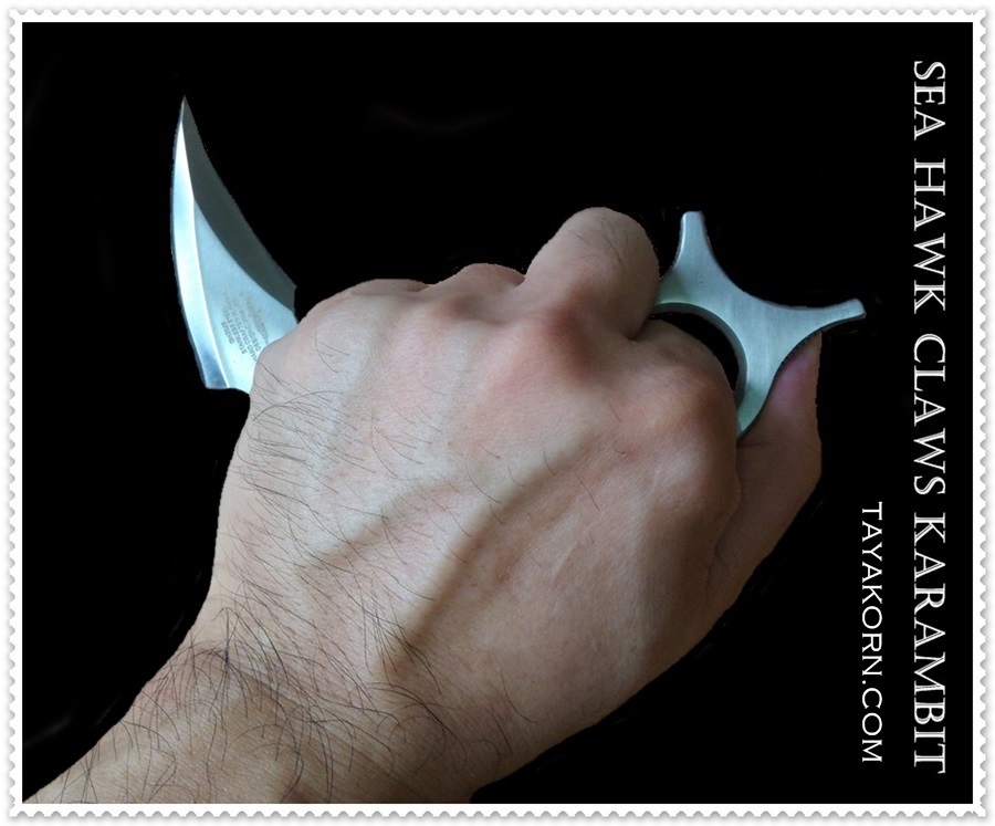 มีดคารัมบิตเหยี่ยวทะเล Sea Hawk Claws Karambit Knife