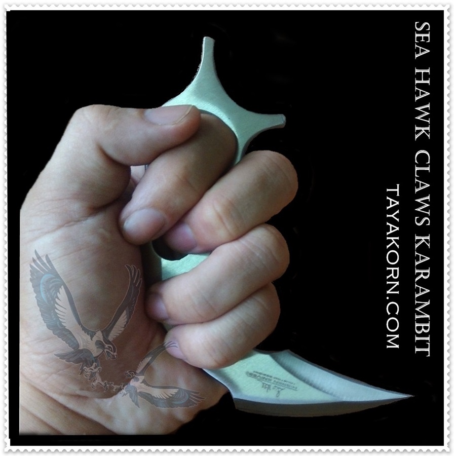 มีดคารัมบิตเหยี่ยวทะเล Sea Hawk Claws Karambit Knife