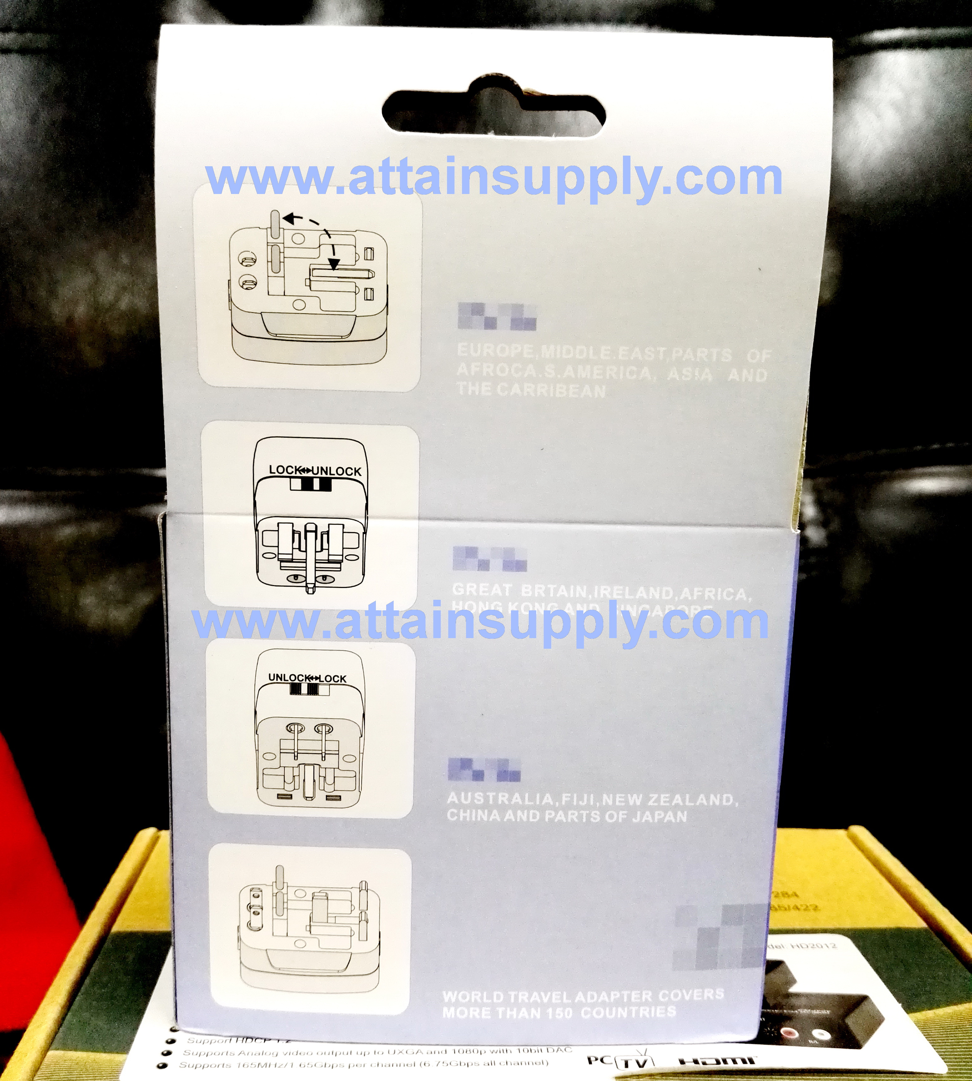 หัวแปลงปลั๊กเอนกประสงค์(Adaptor International)คุณภาพดี