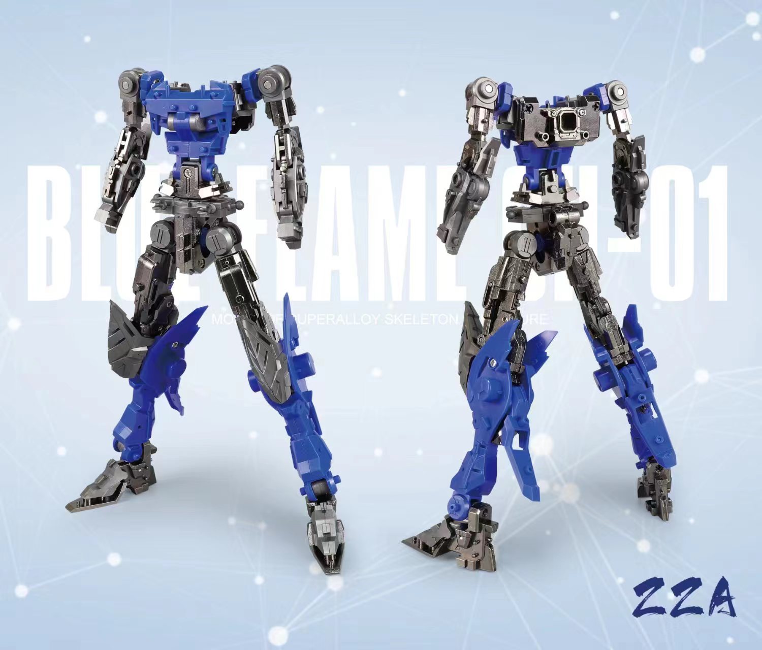 MG 1/100 Blue Frame Metal Frame [ZA Model]