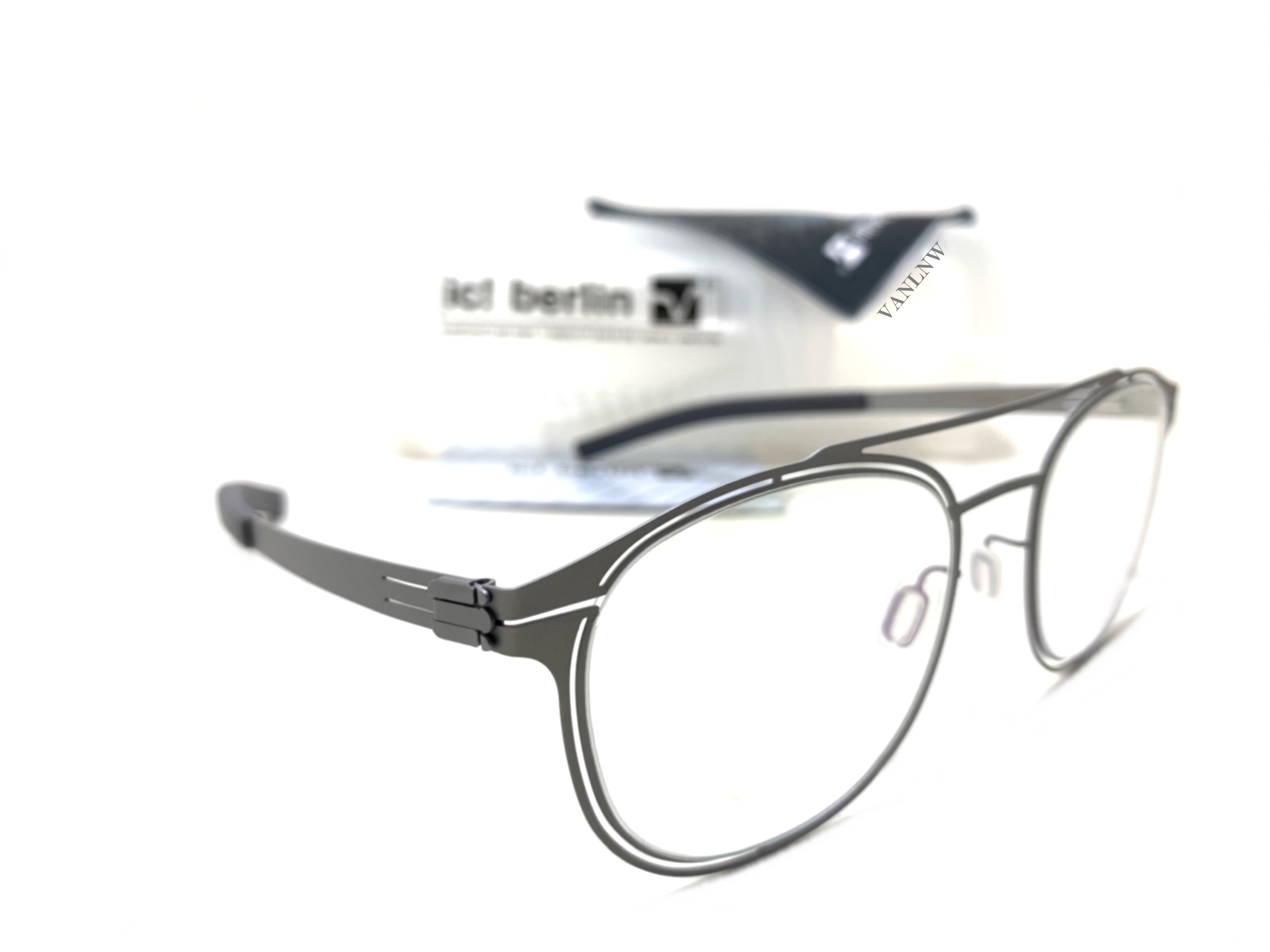 แว่นสายตา ic berlin simplicity chrome ขนาด 51-20 mm. <เงิน>