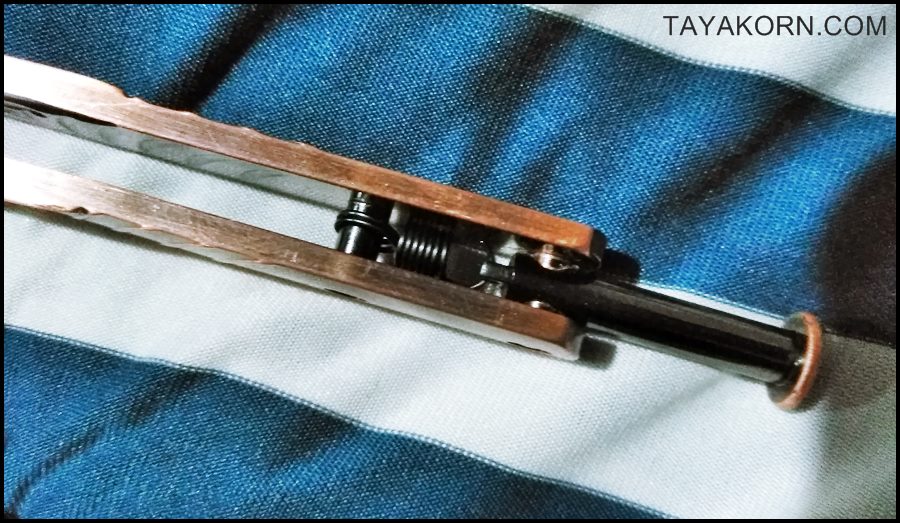 มีดบาลีซอง คอปเปอร์สไปเดอร์ Copper Spider Balisong TKBS-BT5