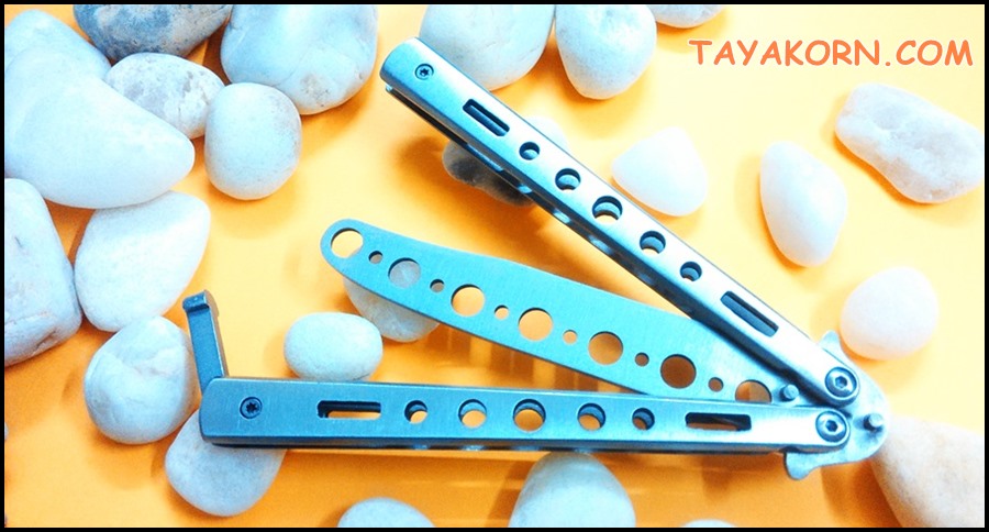 มีดซ้อมควงซิวเว่อร์ไทม์ SilverTime Balisong Trainer Knfie