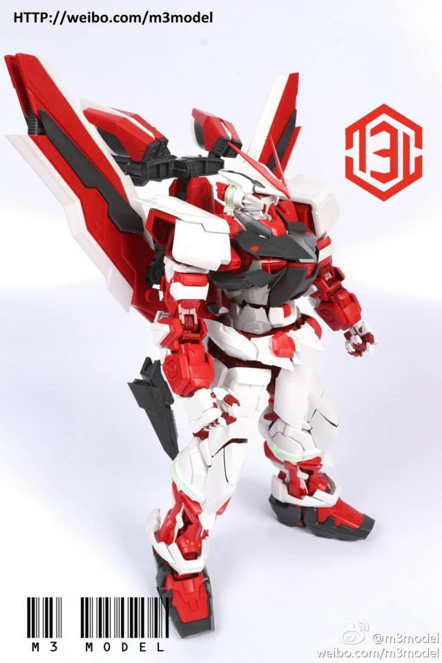 PG 1/60 Red Frame + Tactical Arms [Daban & M3Model]