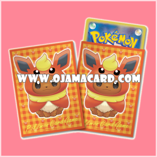 Pokémon Card Game Deck Shield | Card Sleeves — Eievui | Eevee Poncho Series BS「64ct.」
