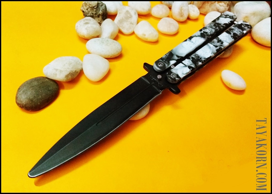 มีดซ้อมควงโกสต์เดสเสริซ 2 ghost desert 2 Balisong TRAINER Knife TKBS-GD2TR