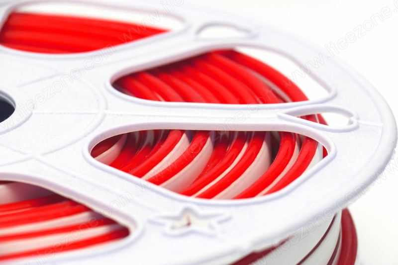 ไฟเส้น Neon Flex 12V Silicone สี Red แดง (กันน้ำ)