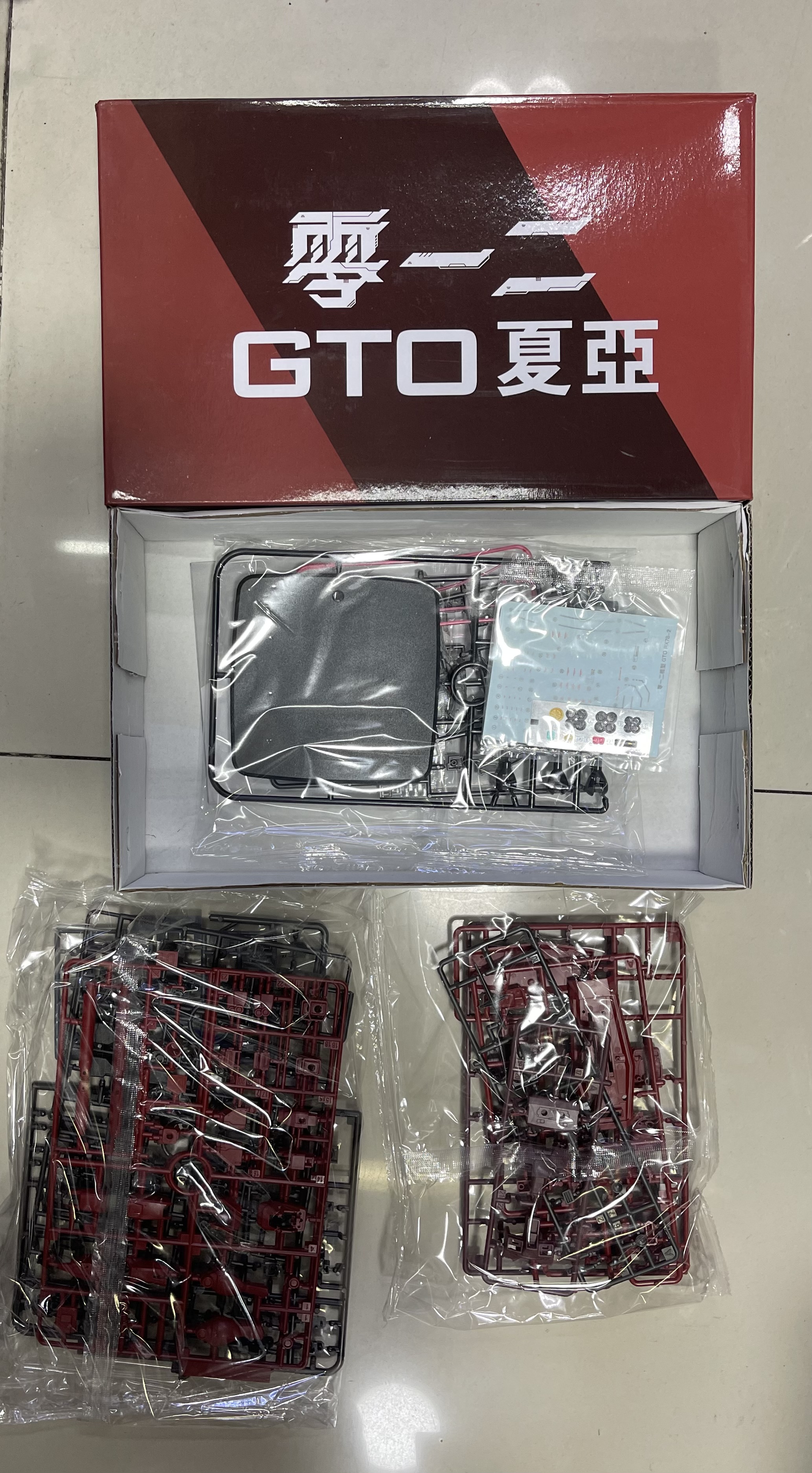 HG 1/144 Rx78-2 GTO Ver. (Red Color) [Ling Yi Er]