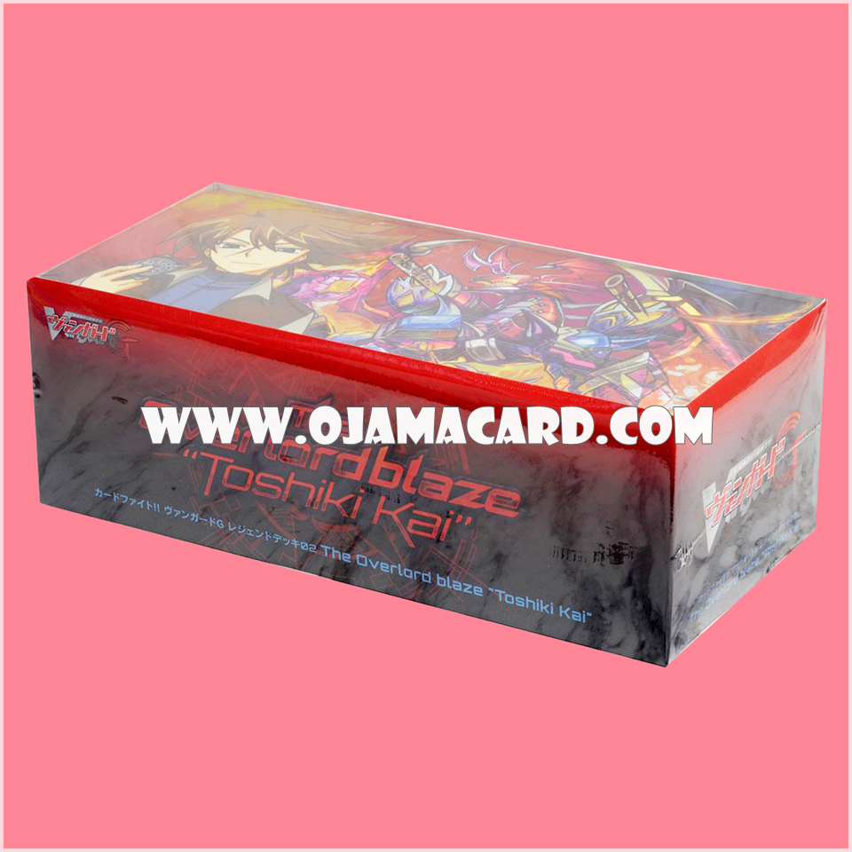 G Legend Deck 2 : The Overlord blaze "Toshiki Kai" (VG-G-LD02) ~ Non-Foil Set