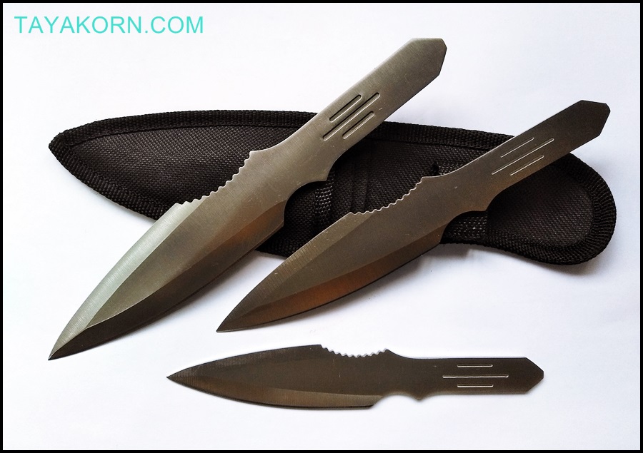 ชุดมีดขว้าง ฮาร์ดทาร์เก็ต HARD TARGET THROWING KNIFE TKTW-H1