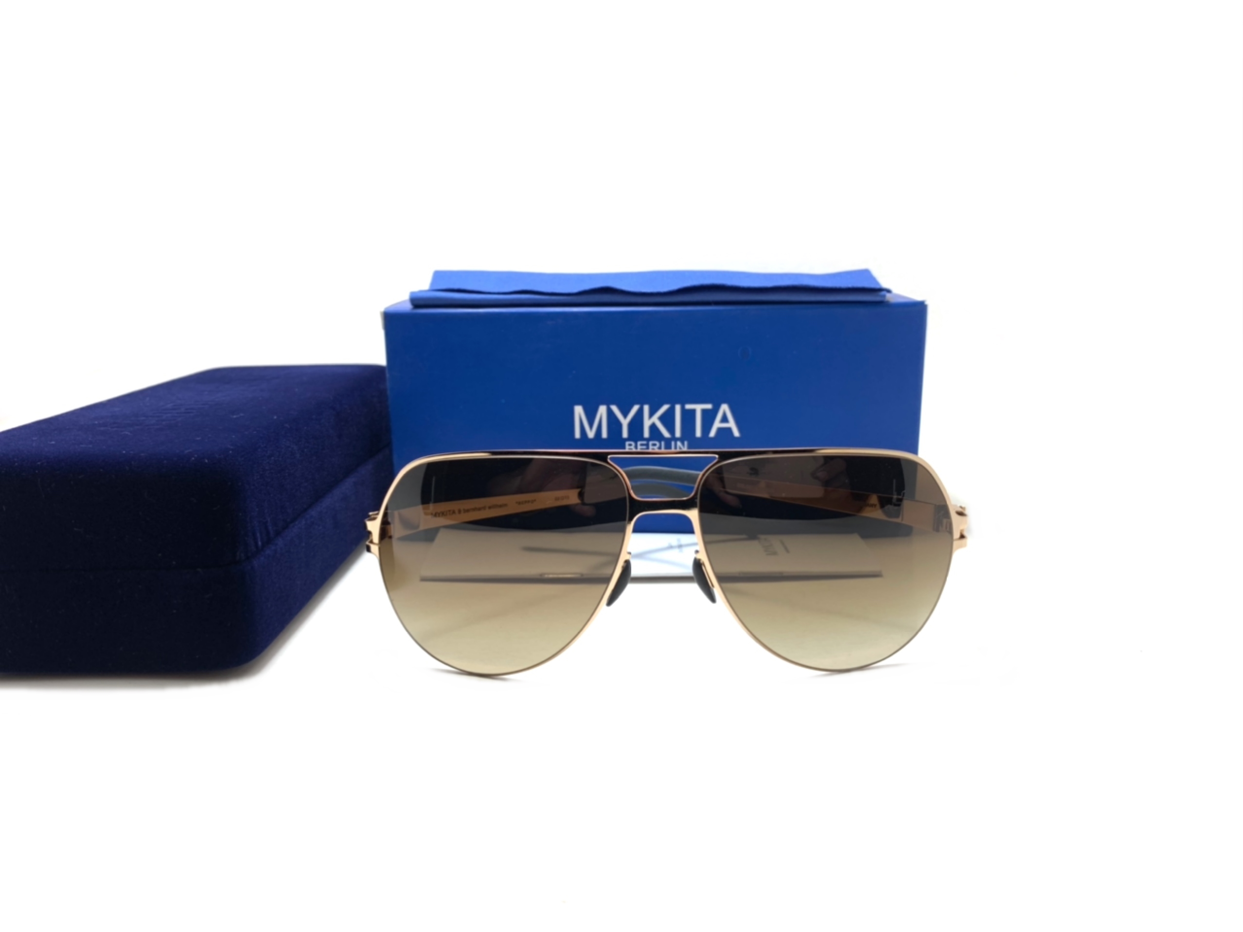 แว่นกันแดด MYKITA BEPPO COL.007 Black 59-15 140 <ชาเฟด>