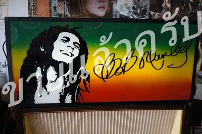 ป้ายไฟbob marley