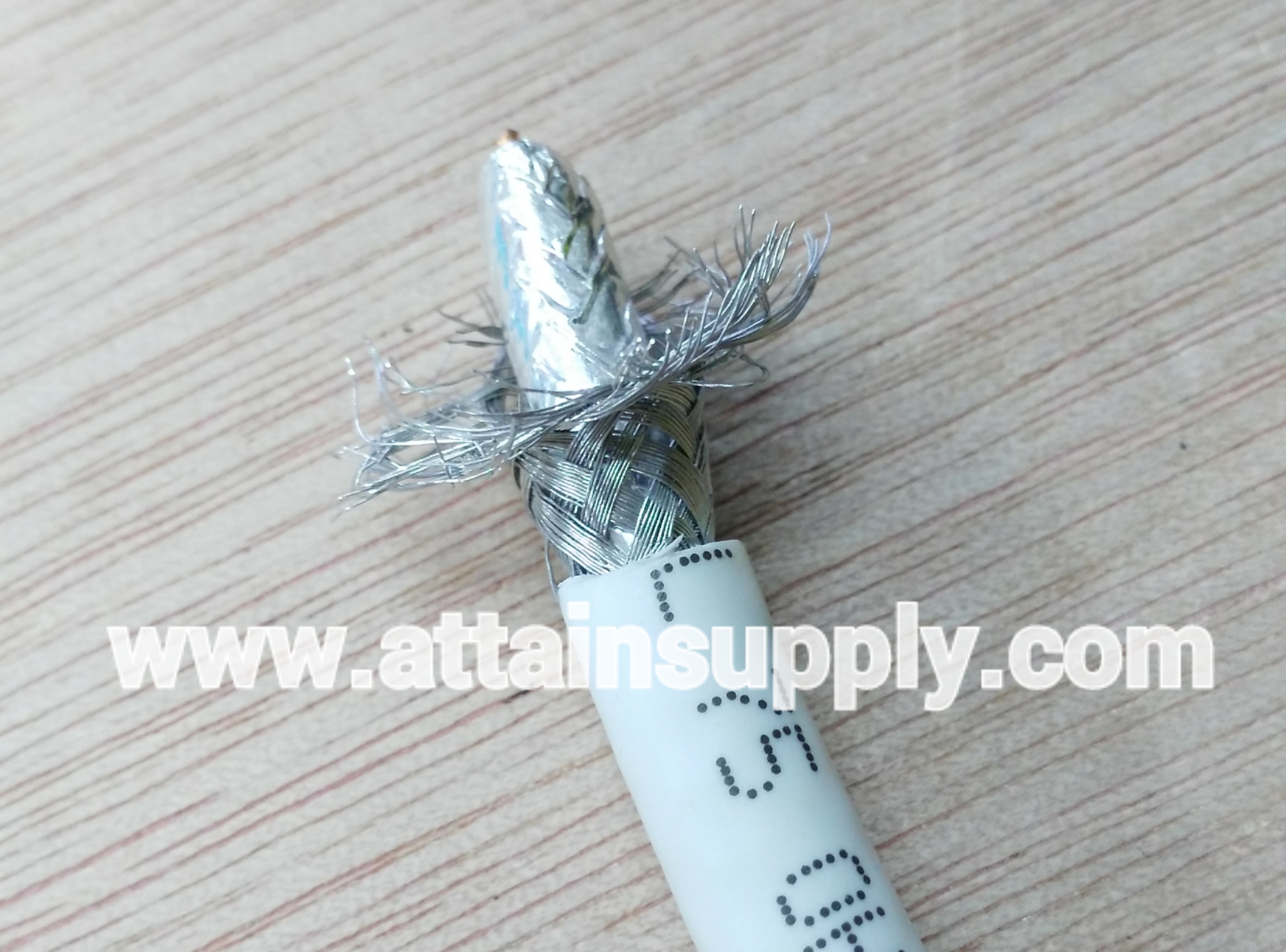 สาย RG-6 WHITE