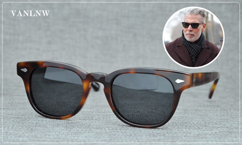 แว่นกันแดด MOSCOT TUMMEL 49-22 145 COL.Tortoise CE <กระ>