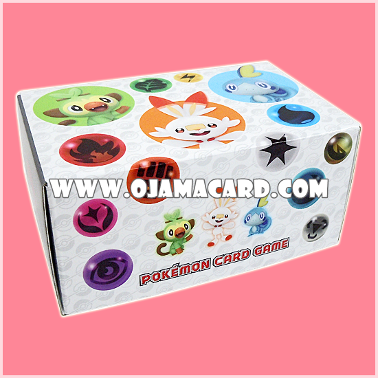 Pokémon Official Storage Box | Card Box | Card Case — Sword & Shield Starter : Sarunori | Grookey & Hibanny | Scorbunny & Messon | Sobble